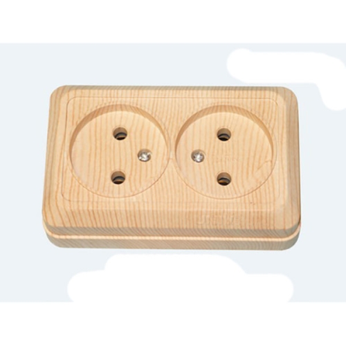 Розетка 2гн о/п 