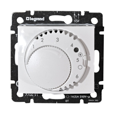 Термостат тепл. пола Valena белый ( 770091)