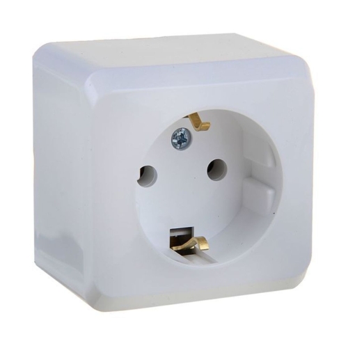 Розетка 1гн с з/к о/п 