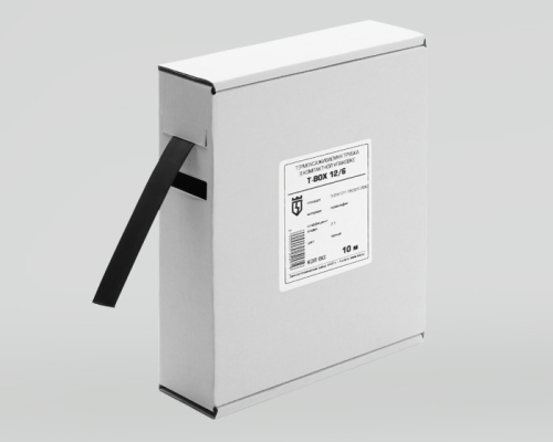 Термо трубка T-BOX  4/2 черный (10м)