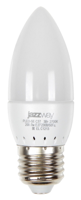 Лампа Jazzway LED C37  7w Е27 5000K 560Lm New Power