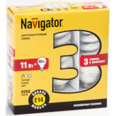 Лампа Navigator NCL8-SF-11-827-E-14/3PACK (94423)