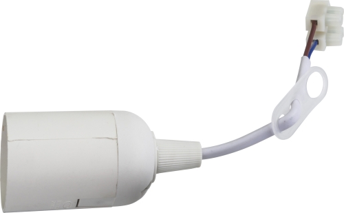 Патрон электрич. Navigator 71287 NLH-P-F WH-E27-ТВ пласт бел (50/200)