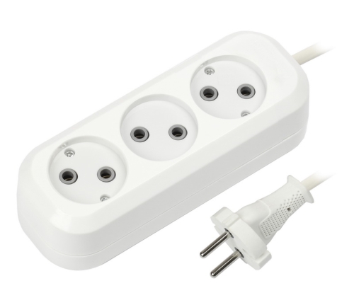 Удлинитель Smartbuy, 3 гн. 3 м 10А/2,2кВт без з/к ПВС 2х1,0