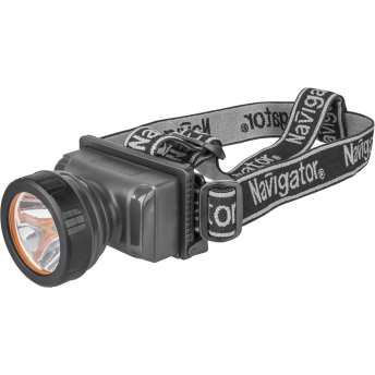 Фонарь налобный Navigator 1LED*2Вт NPT-H10-ACCU реж.аккумуляторный3.7В, 1,8Ач 61284
