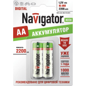 Аккумулятор Navigator NHR-2200-HR06-RTU-BP2 (2/20/100) (94785) предзаряженные