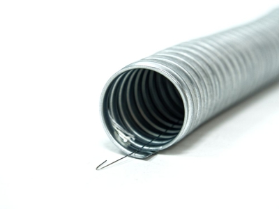 Металлорукав оцинк. РЗ-ЦХ 22 с протяжкой (50) ГОФРОМАТИК