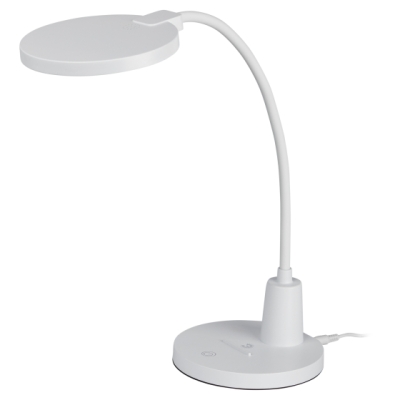 Светильник  LED ЭРА NLED-501-10W-W-W белый светодиодный настольный