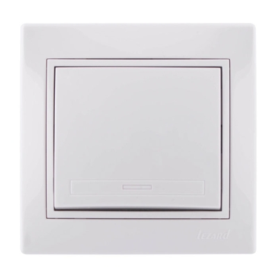 Выключатель 1кл MIRA бел (0202100) (10)