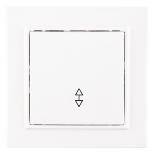 Выключатель 1кл СП проходной 10А, белый Минск EKF (10/200)