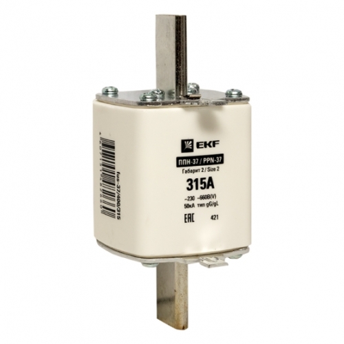 Предохранитель ППН-37 400 315А габарит 2 EKF