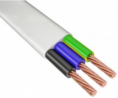 Провод ШВВП 3х 0,75 ГОСТ ПСК 14TH0401А A бел (200) НЕ РЕЖЕМ