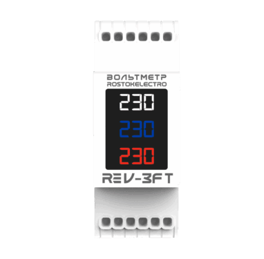 Вольтметр RE V-3F T ROSTOKELECTRO (Россия)