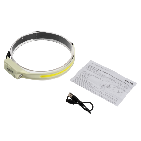 Фонарь налобный ФАZА Accu FH3-L3W/L3W-GLOW 5061729